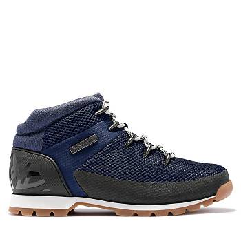 Timberland Euro Sprint - Tmavomodre Turistické Topánky Panske, T0092SK